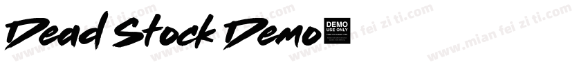 Dead Stock Demo字体转换